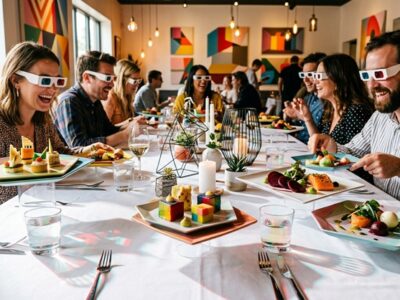 Pop Out of the Ordinary: How to Host a Mind-Bending 3D-Themed Dinner Party How to Host a Mind-Bending 3D-Themed Dinner Party