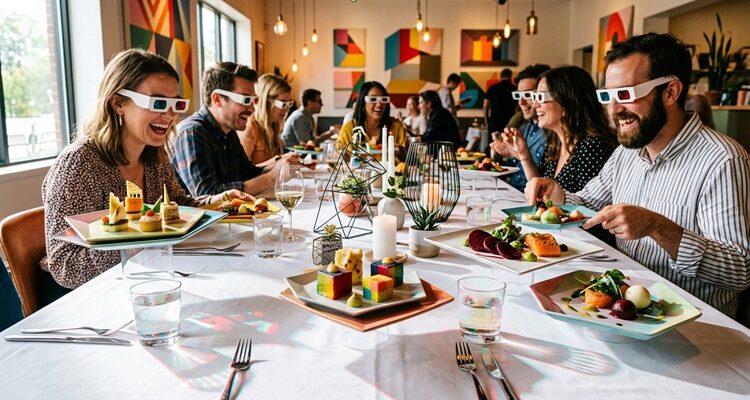 Pop Out of the Ordinary: How to Host a Mind-Bending 3D-Themed Dinner Party How to Host a Mind-Bending 3D-Themed Dinner Party